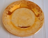 Fire King Irredescent Plate 8 inch Vintage
