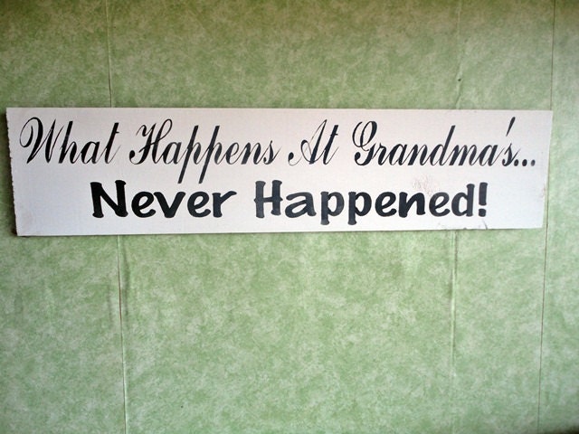 Grandma sign