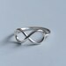 Infinity Symbol Ring Sterling Silver Infinity Ring