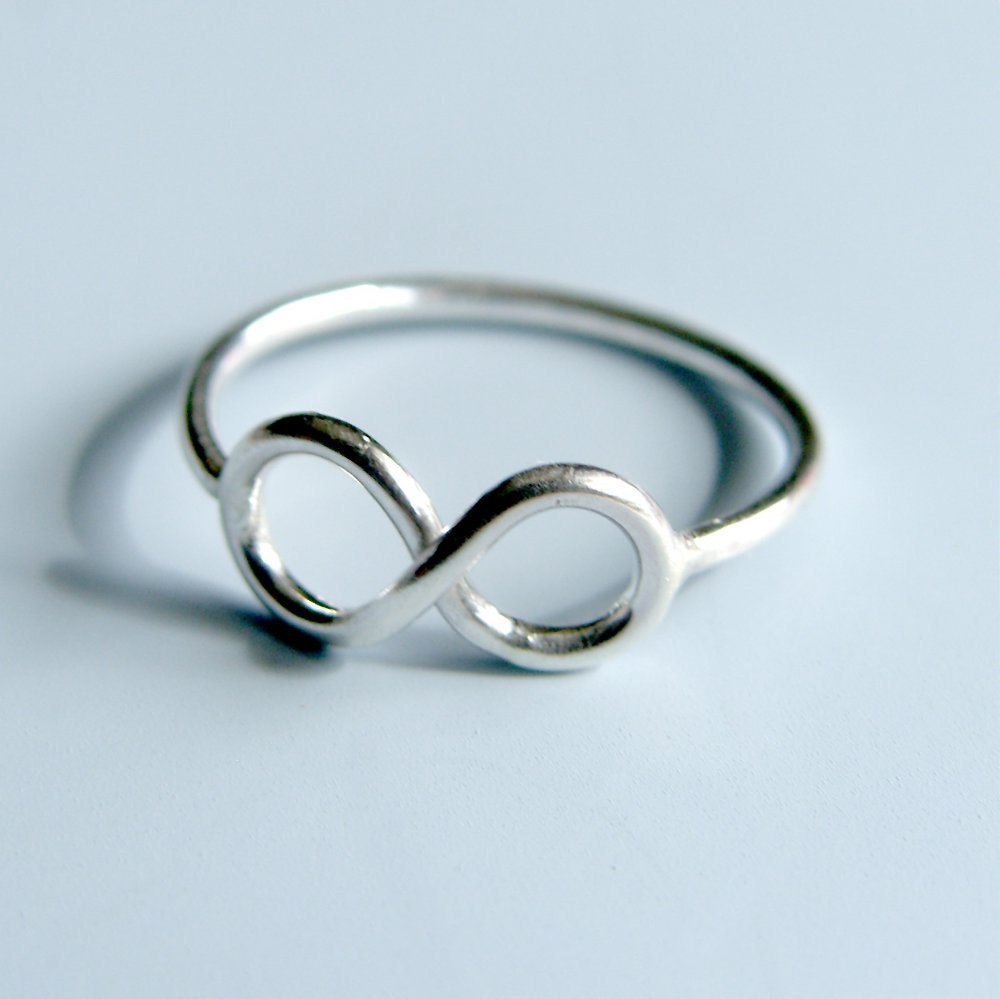 Friendship Rings on Set Of Two Infinity Symbol Friendship Rings By Luttrellstudio