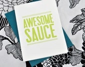 Awesomsauce Card