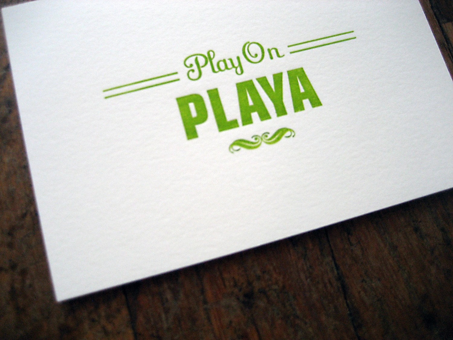 Playa Card