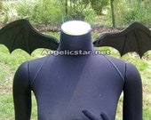 Mini Demon or Bat Wings - Black
