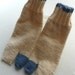 Tabi Socks - Blue and White - Medium