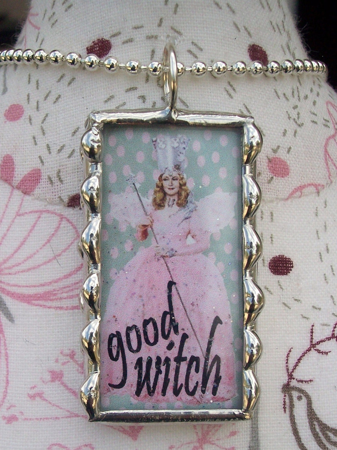 Good Witch/Bad Witch Charm Necklace