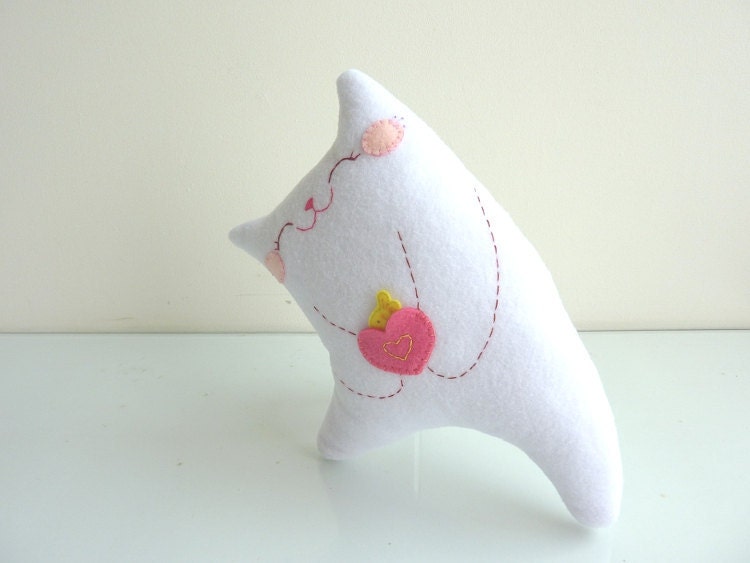 Cat Plush - Kitty Dancing - EtsyProjectEmbrace