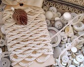 vintage cotton machine made loopy trim - 5 yards - no 40