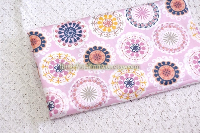 Shabby Chic Floral Circle Collection -Japanese Cotton Fabric (Fat Quarter)