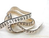 Sewing Tape/Ribbon - Measuring Tape (Black)
