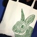 Year of the Rabbit Tote Bag