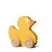 Wooden Ducky Rollimal- a baby/toddler toy animal