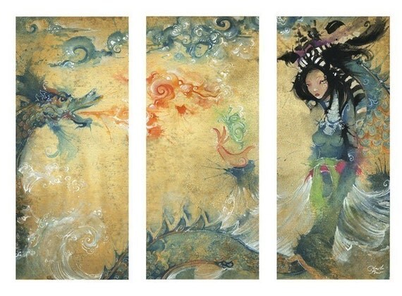Dragon Princess Limited Edition Print