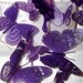 PURPLE BUTTERFLIES 46 Multi Sized 3D Wedding Birthday Cake Topper Weddings Decoration Amethyst