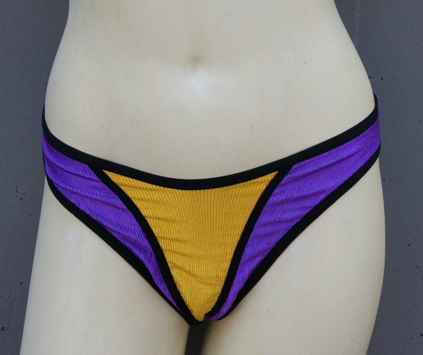 PRIMARY COLORS 80s Colorblock Bikini, xs-m