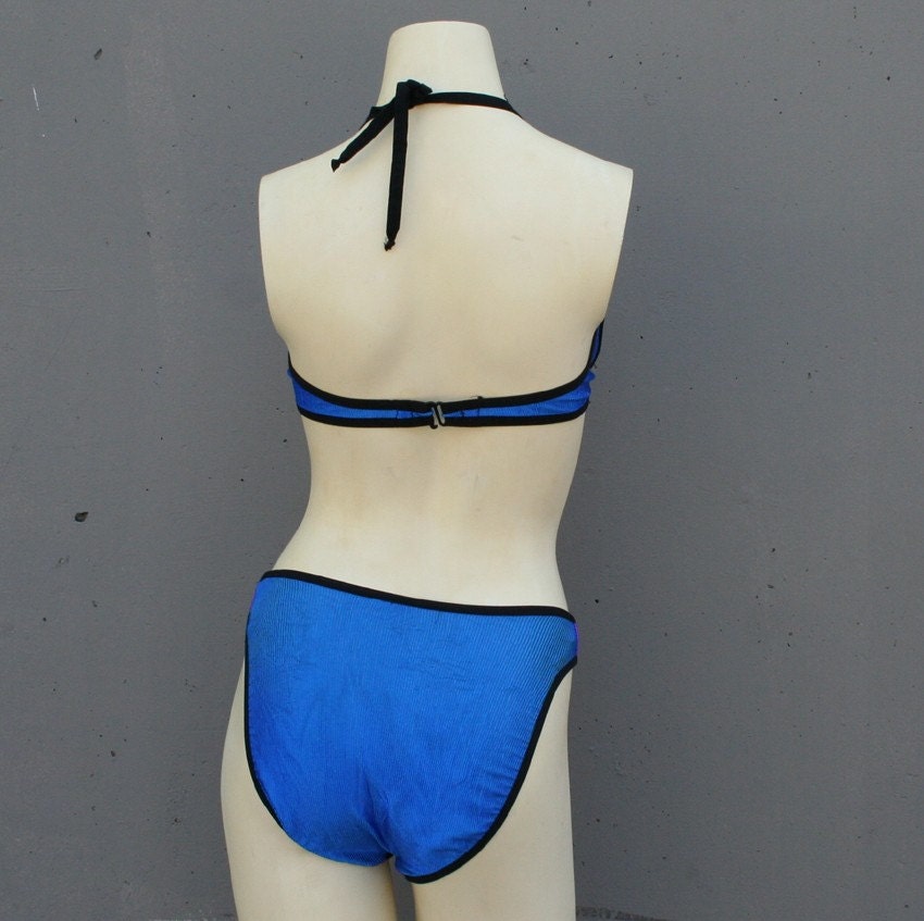 PRIMARY COLORS 80s Colorblock Bikini, xs-m