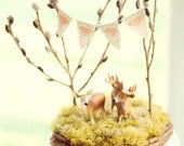Forest Full of Love, Deer Wedding Cake Topper