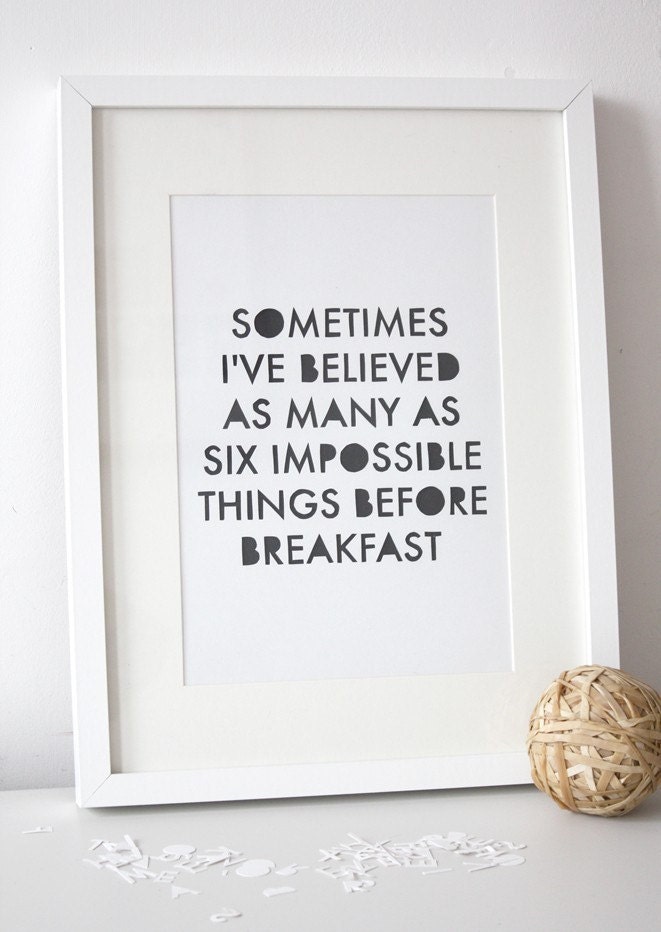 RESERVED Original Paper Cut Quote