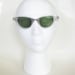 Vintage TURA Eyeglasses // 1960s 60s Cateye Cat Eye Silver Glasses // Optical Frames Womens Ladies MAD MEN Rockabilly