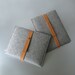 iPad sleeve FUSION sleeve for iPad 1 iPad 2 iPad 3 iPad 4 sleeve german wool felt and pure leather