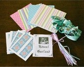 24 Origami Day Advent Garland Kit - Bright Blessings