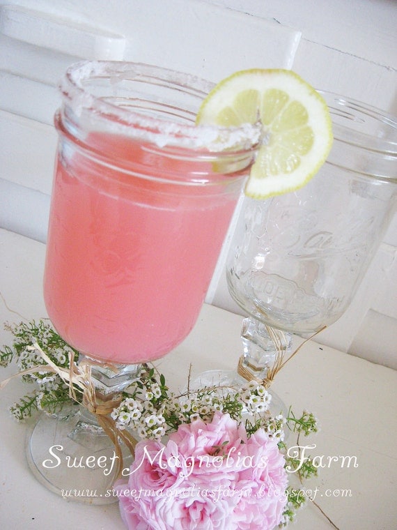 Reserved 4 Maryjane 2 Shabby Farmhouse Mason Jar Glasses "Ball " Perfection for Lemonade, Sweet Tea, Water, Iced Tea, Ice Cold Milk