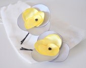 Mellow Yellow - Hair Pin Set - made to order