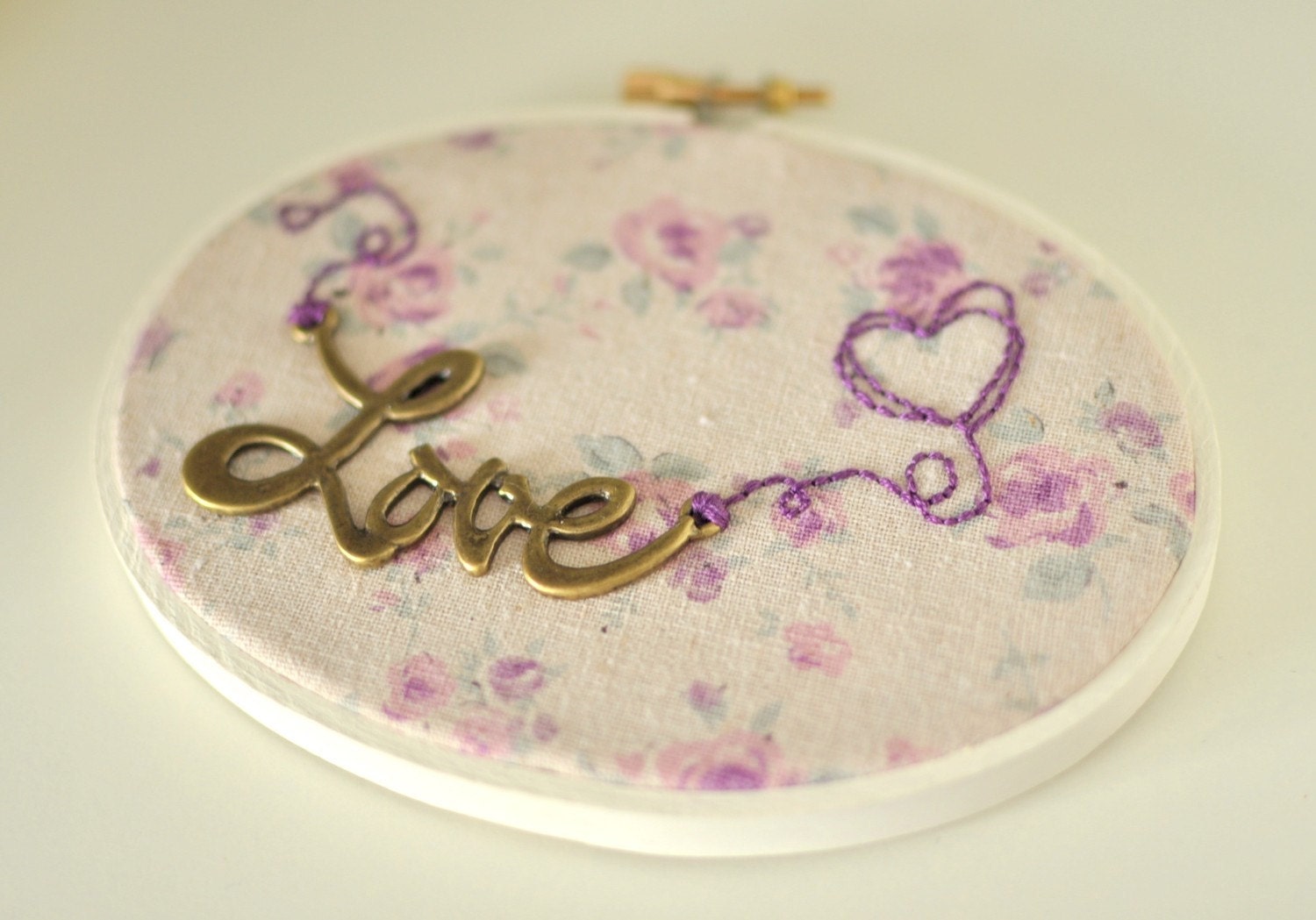 Heartstrings - Love Embroidery Decor