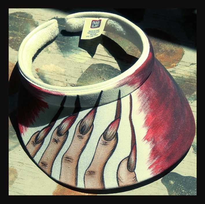 ZOMBIE Visor with Fingers