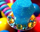 Electro Berry Blue Pop Candy - Ring Pop Resin Ring