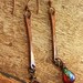 ON SALE TODAY - Sticks And Stones - Copper Sticks with Mystic Garnet Teardrops