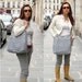 IKABAGS Diaper bag - Shoulder Bag - Messenger bag- Travel trip bag STOCKHOLM Navy and white Baby talk magazine june/july featured