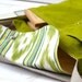 LAST ONE - Ikat Bright  chartreuse green Messenger bag / Cross body bag / Travel bag in apple green/ Ready to ship