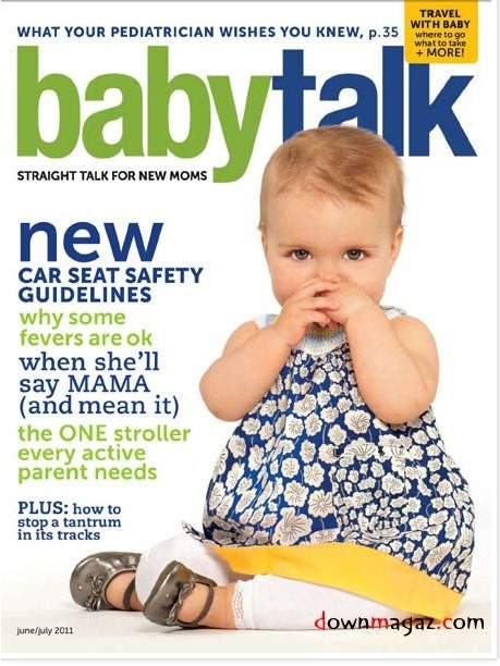 IKABAGS Diaper bag - Shoulder Bag - Messenger bag- Travel trip bag STOCKHOLM Navy and white Baby talk magazine june/july featured