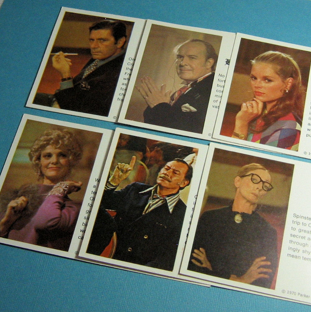 12 Vintage Masterpiece Game Cards