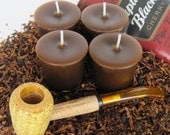 CHERRY PIPE TOBACCO (votives or 4-oz soy jar candle)