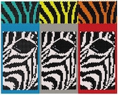 Eye of the Zebra bracelet pick your own colour