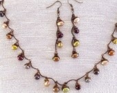 Perle  Necklace and Earrings Set