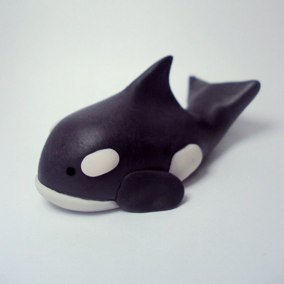 Orca Cupcake or Cake Toppers for Birthdays, Baby Showers, Sea World Events and More Il_570xn