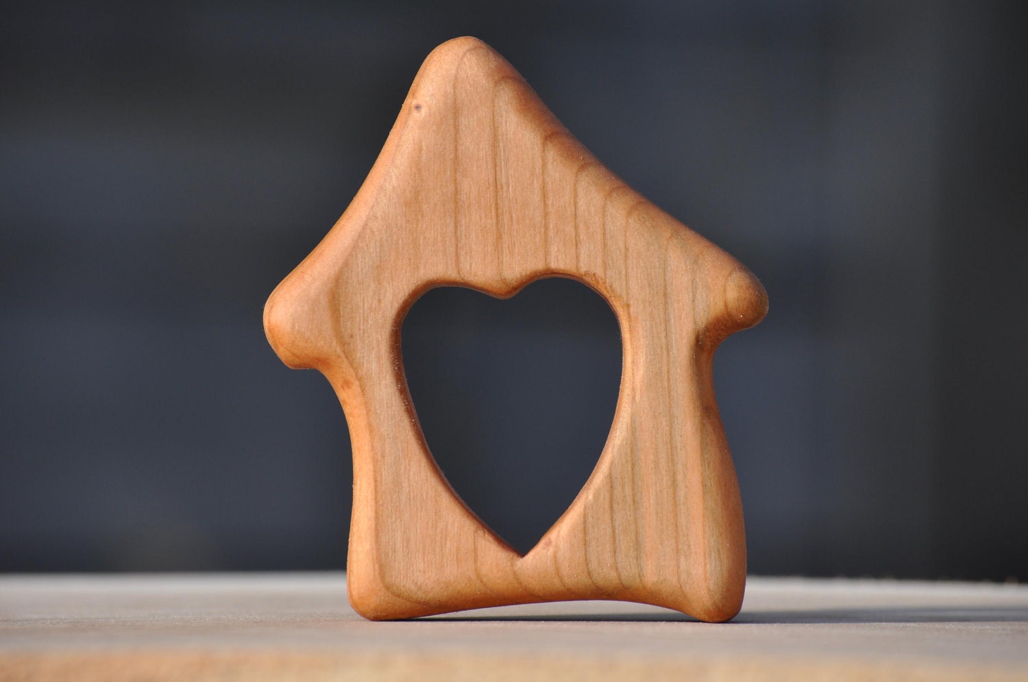 Wooden Born at Home Teether - Homebirth Teether