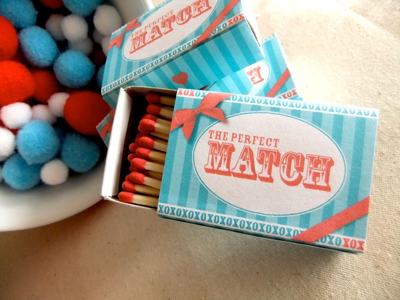 DIY Perfect Match Matchbox Cover Template (PDF)