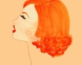 PRINT / Red lips / 5x7