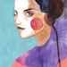 PRINT / Red Cheek / 8x10