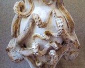 Large Ceramic Octopus Vase / Urn by Shayne Greco Beautiful Shabby Chic Mediterranean Sculpture Pottery