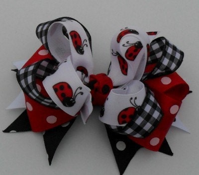 LADYBUG Hair bow