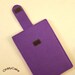 Handmade Felt Kindle Case - Kindle 3 Cover - Kindle Fire Case - Kindle Touch Cover - Nook Case - Kindle Felt Sleeve - " Purple Owl " Design