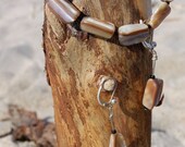 Mother of Pearl Earring/Necklace Set