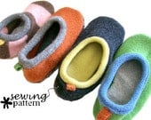 INSTANT DOWNLOAD -Wool Sweater Slipper PDF Pattern