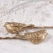Gilded Bronze Beloved Birds Hair Pins