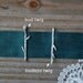 Twig Branch Bobby Hair Pins - Silver Bronze or Gold - Mix and Match You Choose Set of Three