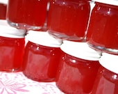 Jam favors, 25 1.5 oz strawberry pineapple jam favors for wedding or baby shower, unique party favor